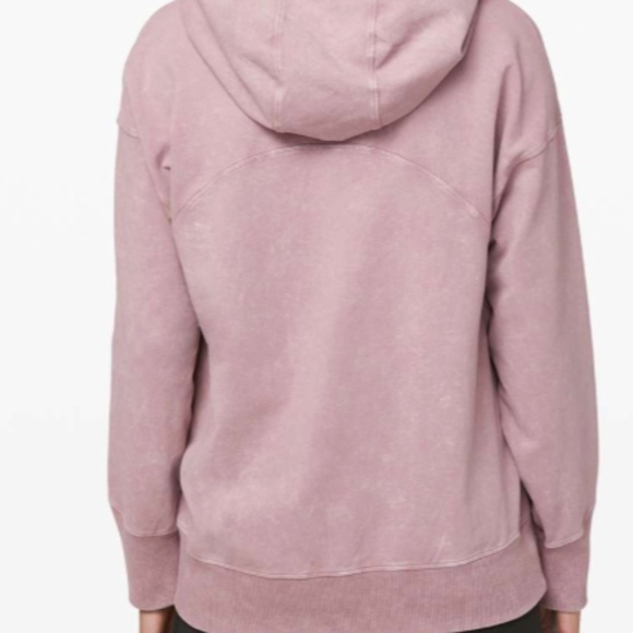 Lululemon Ready to Roll Hoodie Washed Vintage Mauve Size 8 - Picture 2 of 6